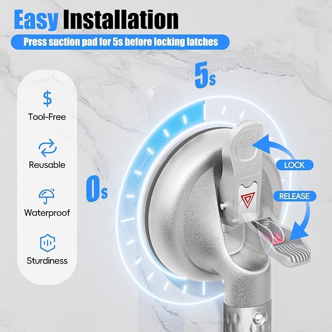 17 Inch Upgrade Strong Suction Grab Bars - Image 3