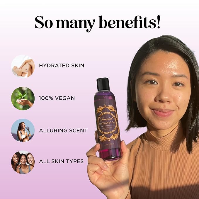 Aromatherapy Sensual Massage Oil - Image 3
