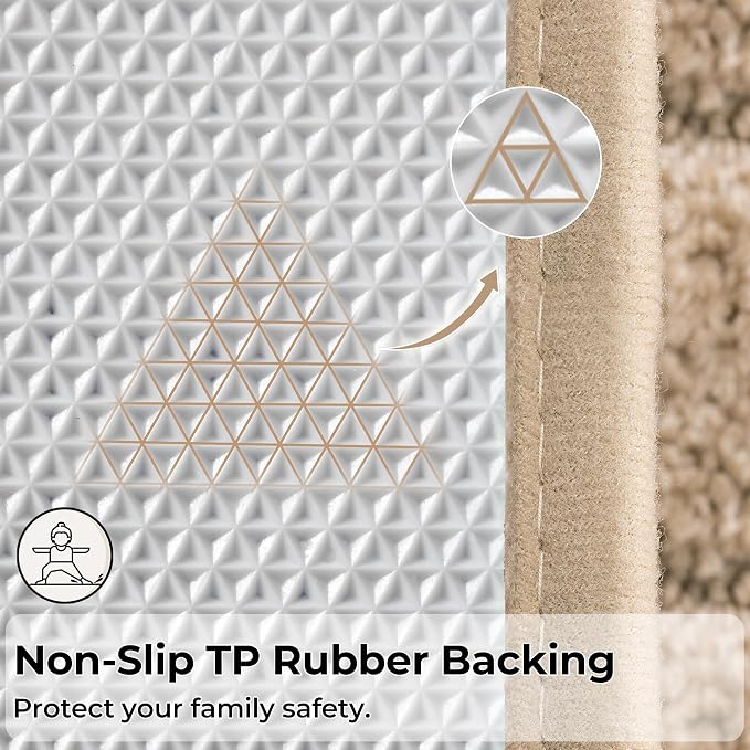 GRANNY SAYS Bathroom Rugs Sets 3 Piece, Soft Absorbent Microfiber Bath Mats - Image 7