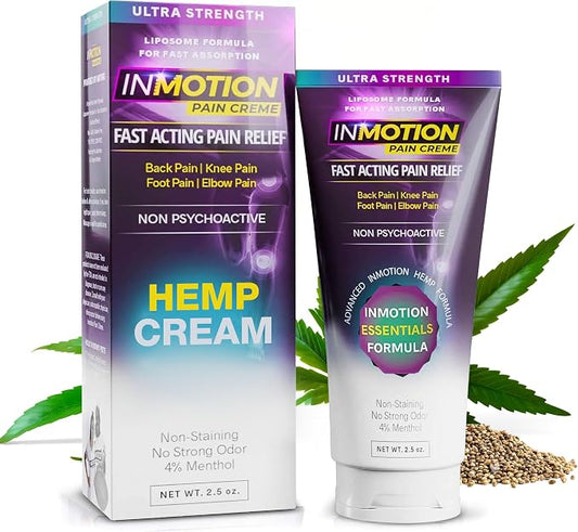 Cream for Pain Relief by Inmotion+Hemp