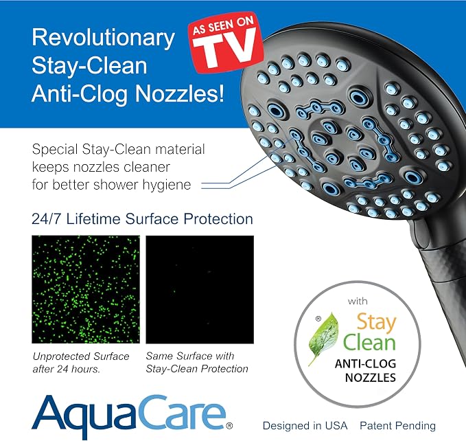AquaCare 4X High Pressure 10-mode Filter Handheld Shower Head - Image 8