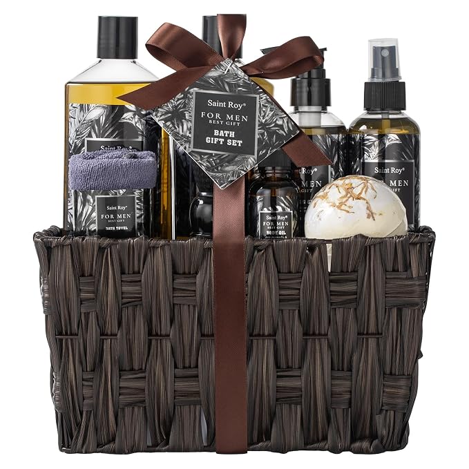 Fathers Bath and Body Gift Set, Birthday Gifts by SaintRoy