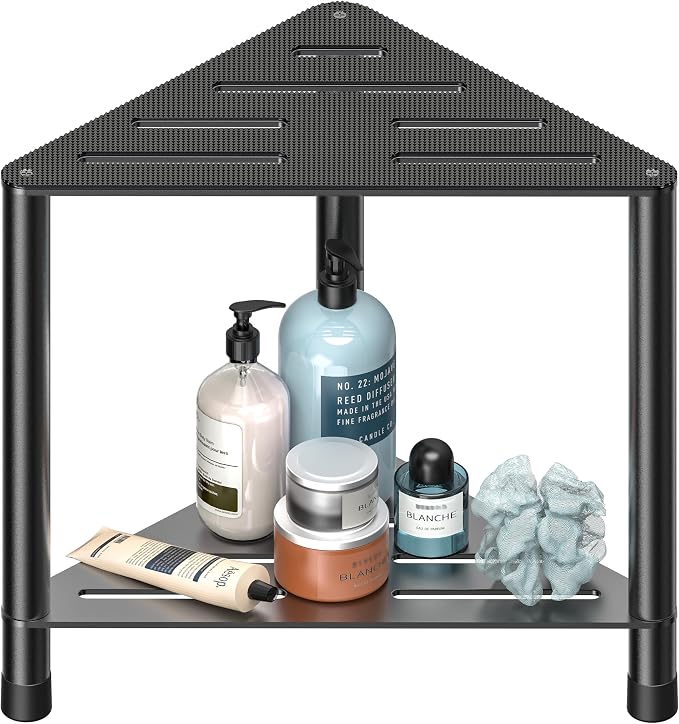 Stainless Steel Large Shower Stool by Unknown
