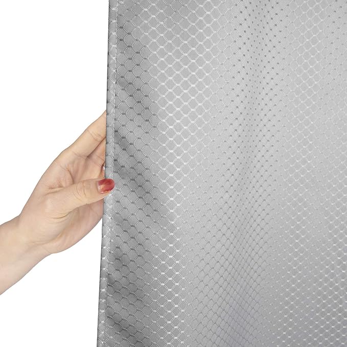 AooHome 75 Inch Long Shower Curtain, Durable Polyester 72" Width Bathroom - Image 4