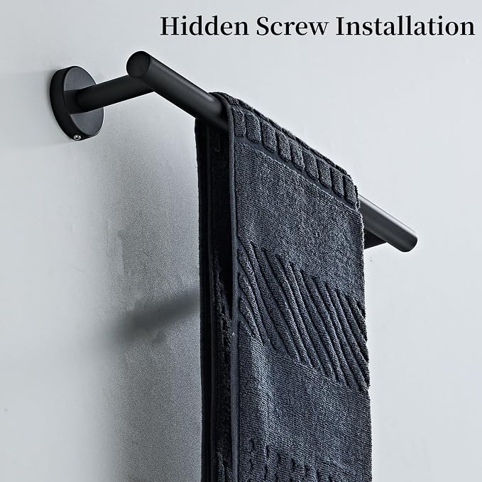 Bathroom Towel Bar, 12-Inch Towel Rack - Image 3