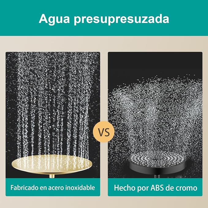 All Metal Rain Shower Head - Image 6