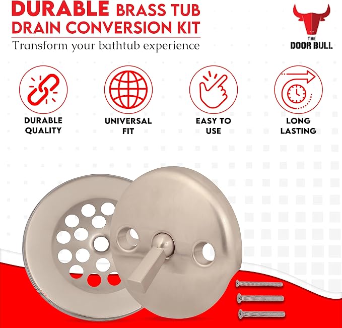 Trip Lever Bathtub Drain Kit - Image 2