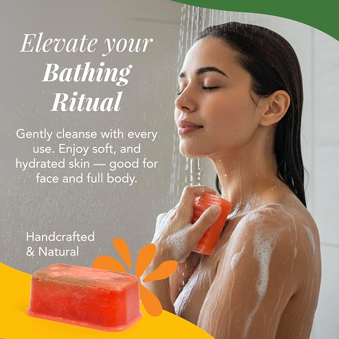 Saavy Naturals Soap Bar Mango Papaya - Image 3