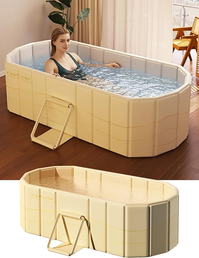 Portable Bathtub Ice Bath Tub by Unknown