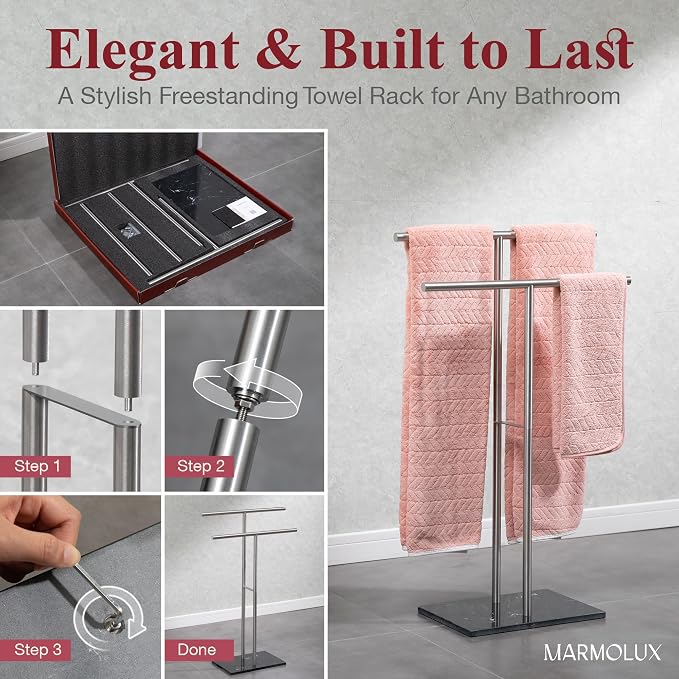 Towel Stand – Freestanding Towel Rack - Image 6