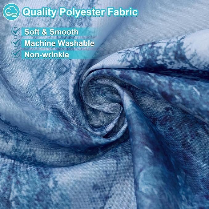 ORTIGIA 54x78 Misty Forest Stall Shower Curtain - Image 4