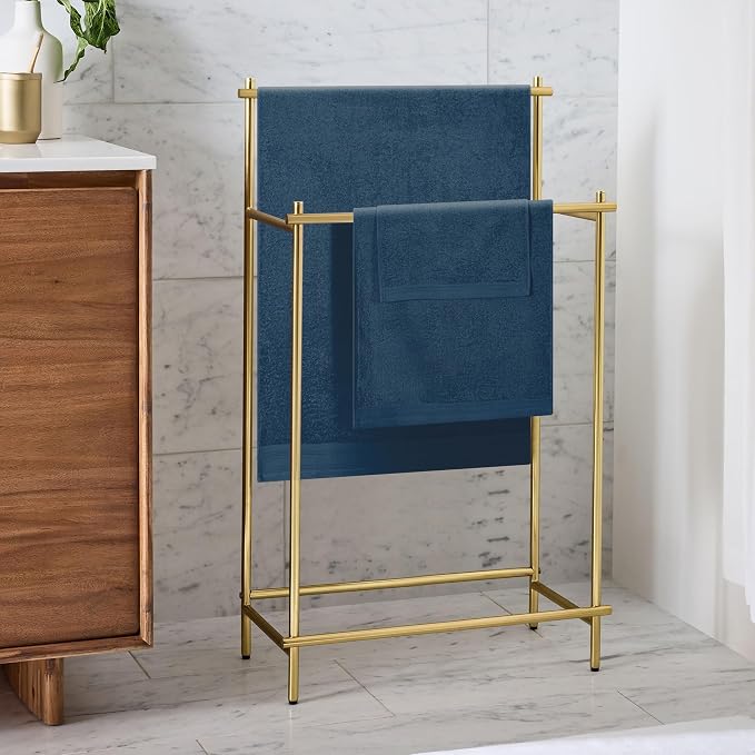 Ultra Soft 3 Pack Cotton Towel Set, Contains a Bath Towels 28x55 inch, a Hand - Image 4