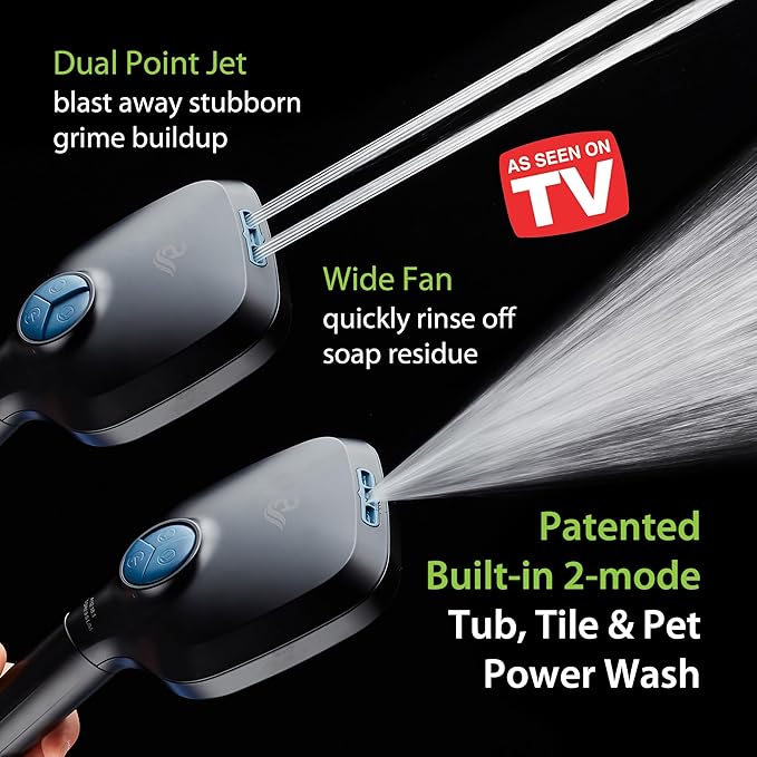 AquaCare High Pressure 10 Spray Mode Filtered Showerhead - Image 3