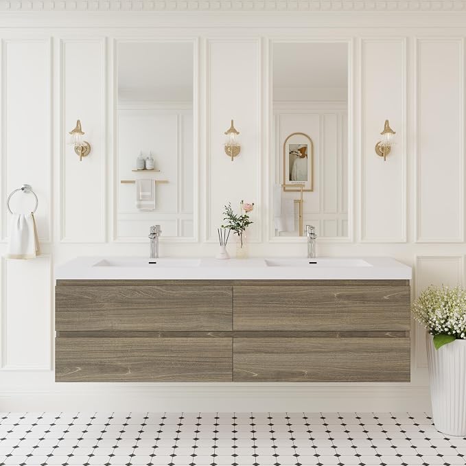 72" Floating Bathroom Vanity - Image 9