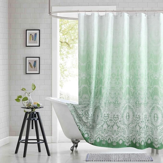 90 Inch Extra Long Shower Curtain by BESTRIPES