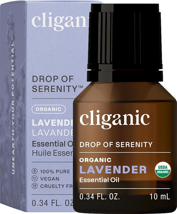 Cliganic Organic Lavender Essential Oil by Cliganic