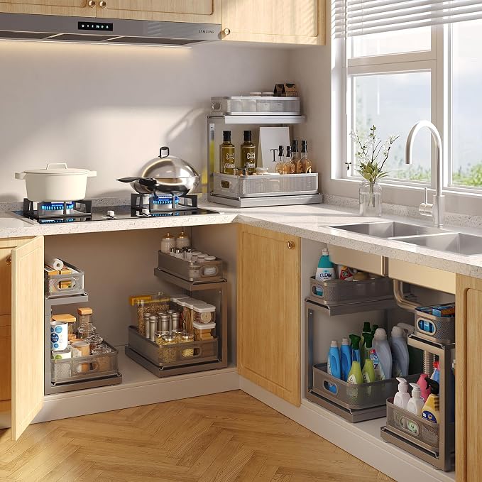 1-Pack Under Sink Storage Organizer - Image 7