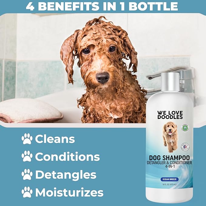 Dog Shampoo, Conditioner & Detangler - Image 3