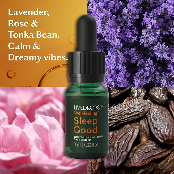 LIVEDROPS 24/7 Sleep Good Essential Oil Blend - Image 2