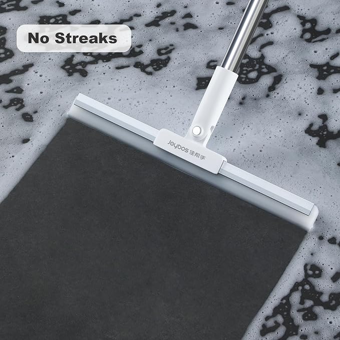 JOYBOS Rubber Squeegee for Floor, Silicone Broom for Pet Hair Remover, Sweeper - Image 7