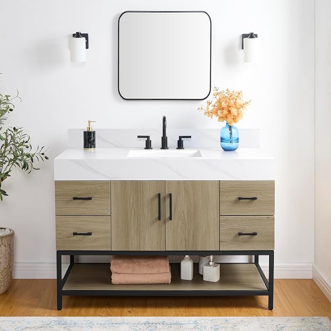 TILE & TOP Utopia 48" Single Bathroom Vanity - Image 4