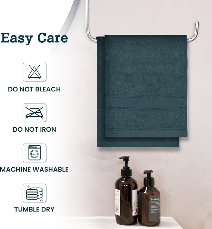 Casa Lino 100% Cotton Hand Towels - Image 6