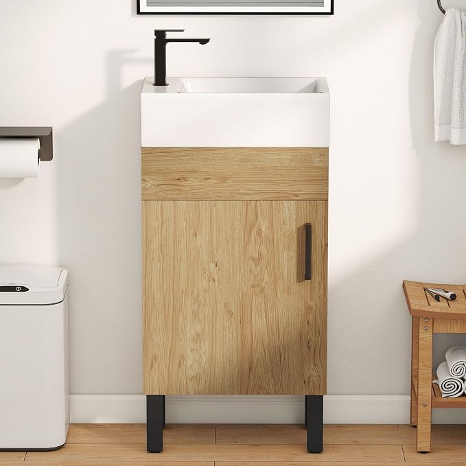 YITAHOME 16 Inch Bathroom Vanity by YITAHOME