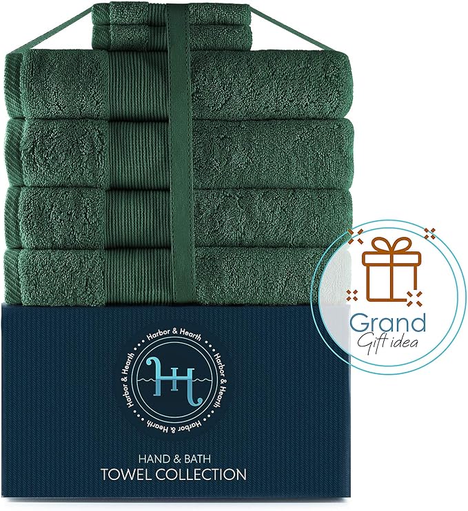 Hearth & Harbor Bath Towels for Bathroom - Image 7