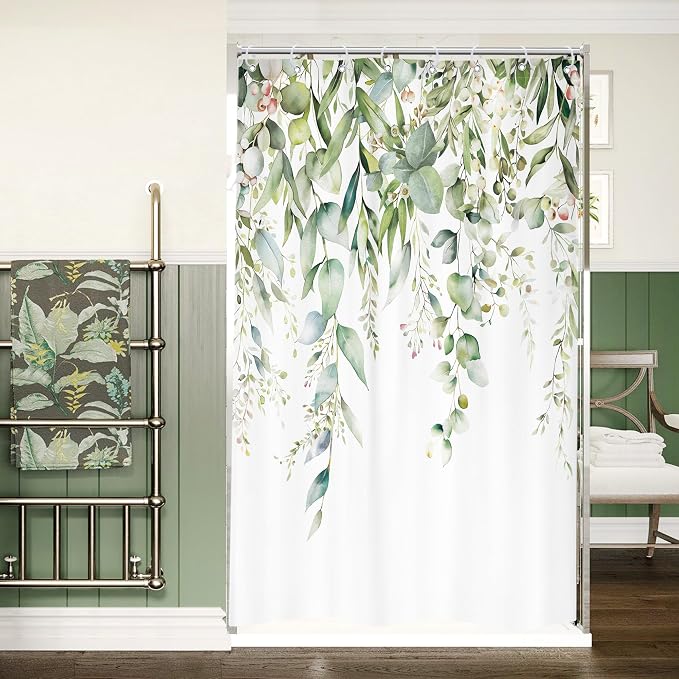 Riyidecor Small Stall Narrow Shower Curtain by Riyidecor