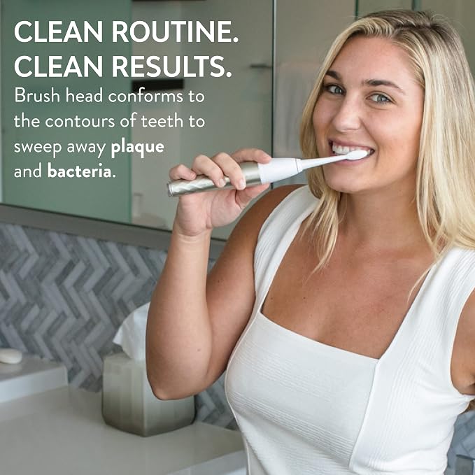 TAO Clean Sonic Electric Toothbrush Replacement Heads – Orthodontic Head – - Image 3