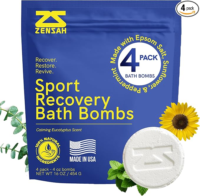 Zensah Sport Recovery Bath Bombs by Zensah