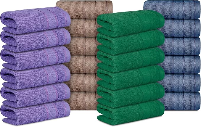 Casa Lino Face Towels & Body Wash Cloths by CASALINO