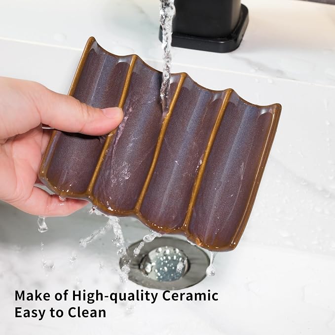 Ceramic Bar Soap Dish and Savers - Image 6
