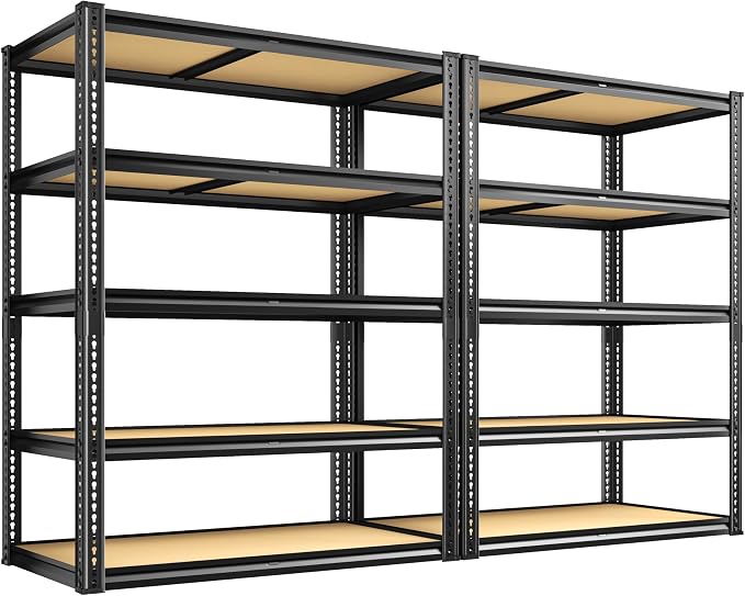 2050LBS Storage Shelves Heavy Duty 5 Tier Garage Storage Shelving, Adjustable by Unknown