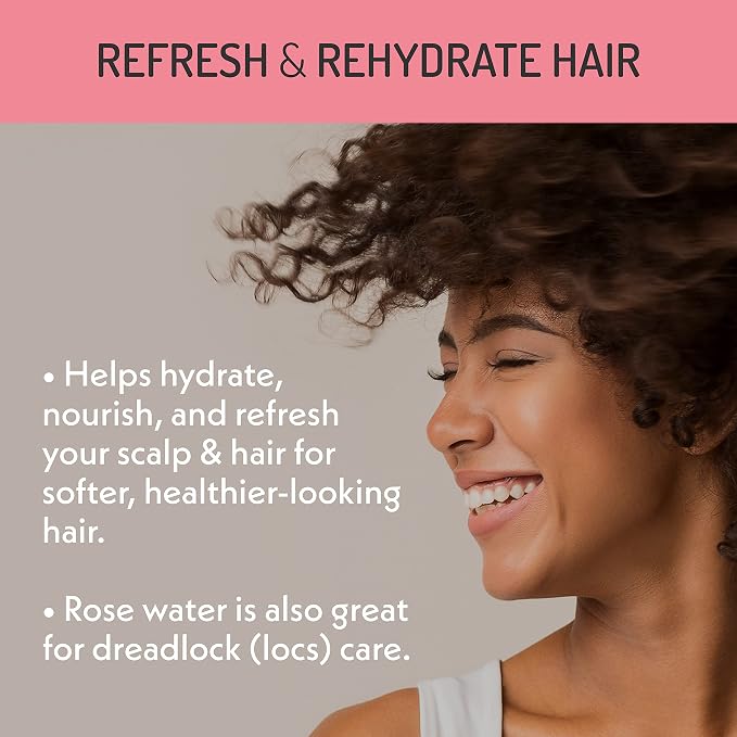 Eve Hansen Organic Rose Water Spray – Pure Rosewater Face & Hair Mist - Image 6