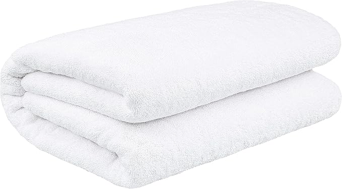 Cotton Paradise 100% Cotton 40x80 Oversized Bath Sheet, Extra Large Turkish - Image 3