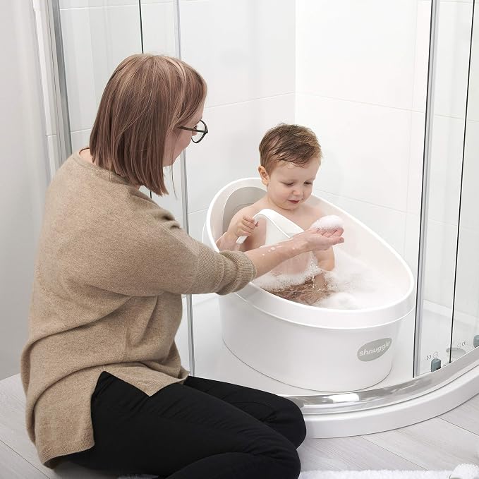 Toddler Bath Tub | Larger Bath for Bigger Kids at Bathtime | Includes Warm and - Image 5