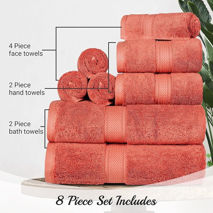 BLUENILEMILLS Madison Egyptian Cotton Towels, Towel Set - Image 6