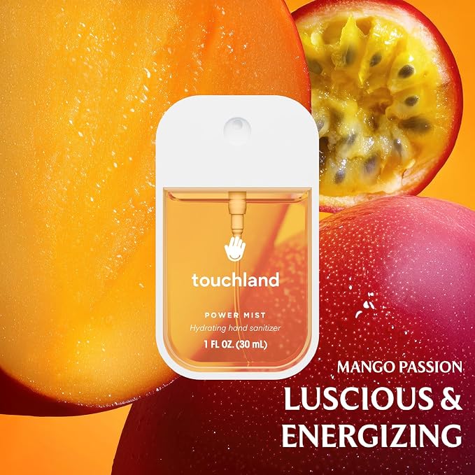 Touchland Hydrating Hand Sanitizer Spray, TROPICAL Trio Set, 1 FL. OZ. Travel - Image 3