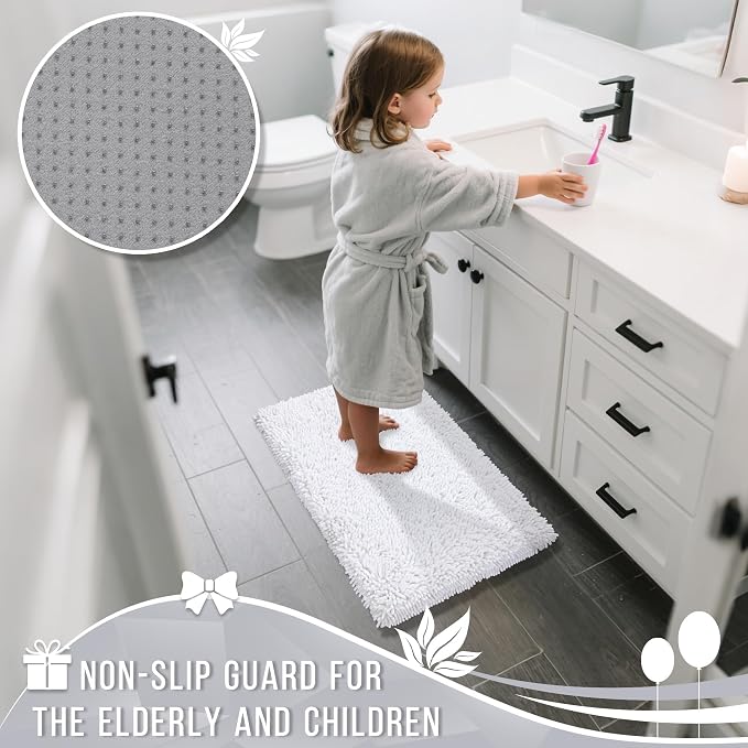 Yimobra Long Bathroom Rugs Runner 70x24 Inch, Extra Thick Soft Absorbent - Image 6