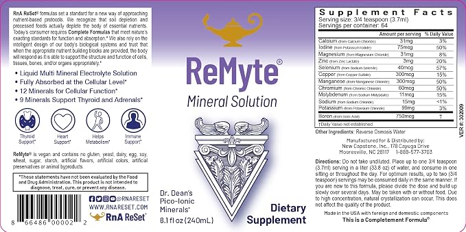 RnA ReSet ReMag & ReMyte – Liquid Magnesium and Multi-Mineral Supplement Bundle - Image 3