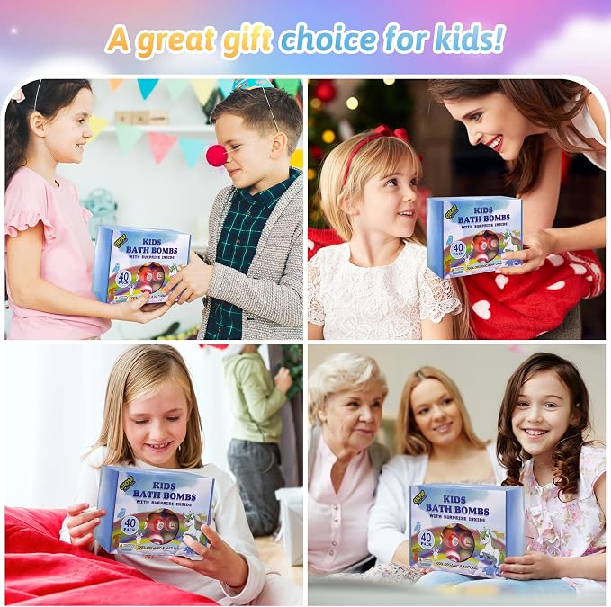 Bath Bombs for Kids with Toys Inside - Image 7