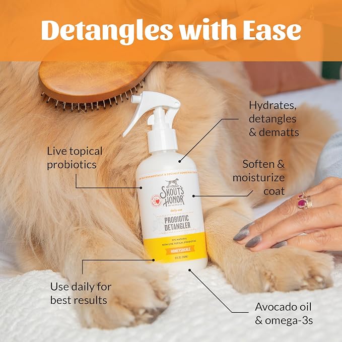 Skout's Honor Probiotic Pet Detangler Spray - Image 6