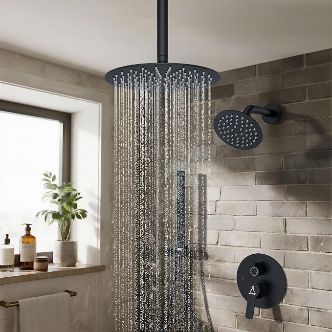 Shower System Shower Faucet Set Rainfall Shower Set - Image 2