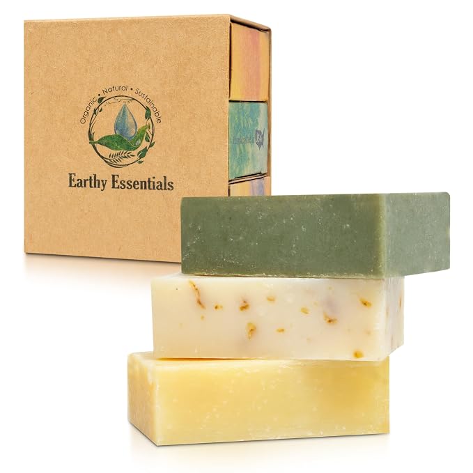 Organic Bar Soap Set – Handmade Natural Soap Bars by Unknown