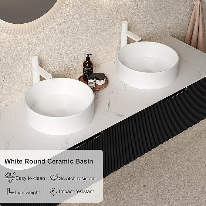 60 Inch Floating Bathroom Vanity - Image 4