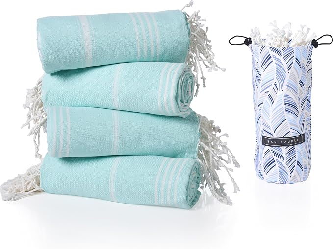 BAY LAUREL Turkish Beach Towel - Image 2