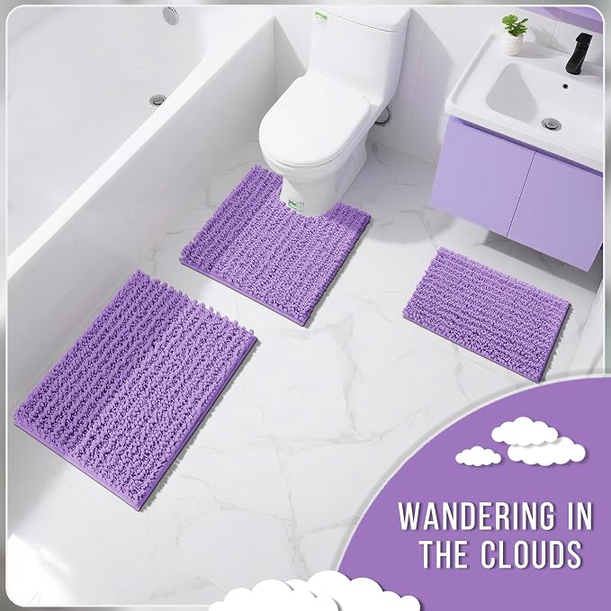 Yimobra Bathroom Rugs Non Slip Washable - Image 8