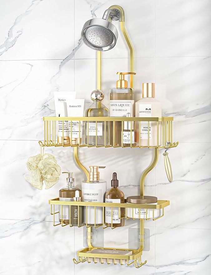 YASONIC Never Rust Shower Caddy Hanging Organizer by YASONIC