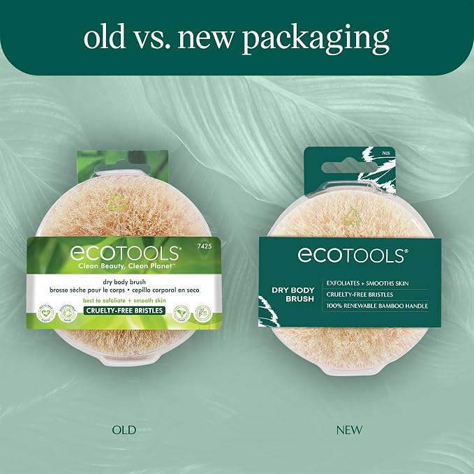 EcoTools Dry Body Brush 4-Pack – Exfoliating Body Scrubber - Image 2